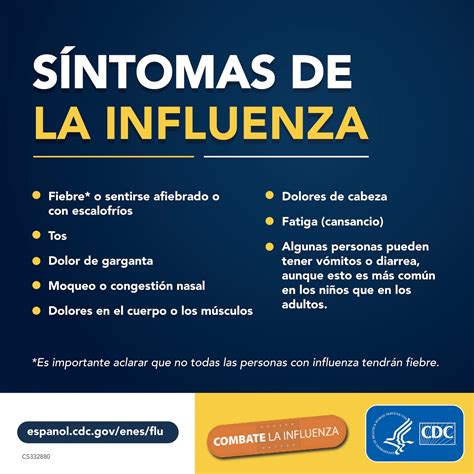 influenza sintomas